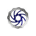Disque de frein R6 160mm entraxe 48mm (3 couleurs) (Bleu)