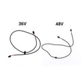 Cable Etwow liaison LED arriere controleur 36V ou 48V (4 pins)