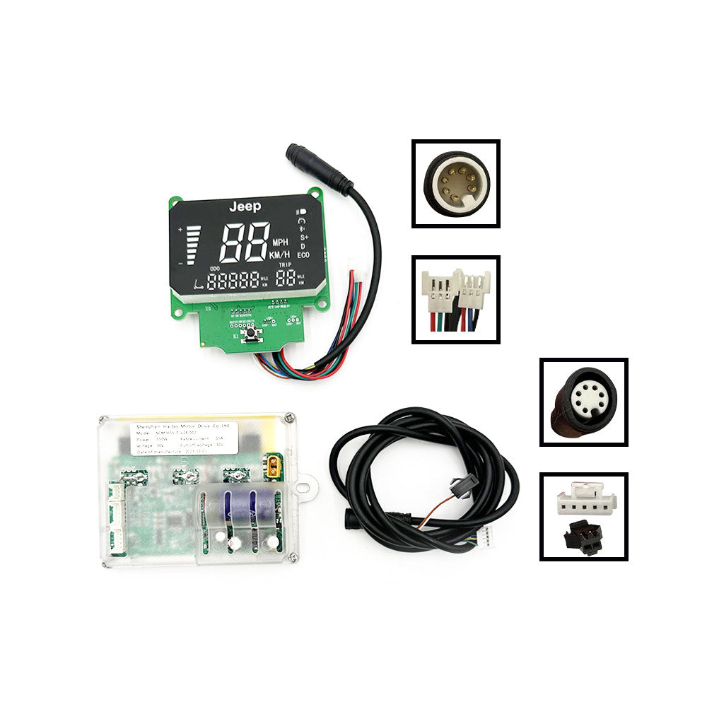 Kit display et controleur 36V Jeep Urban Camou