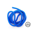 Gaine protège cables bleu 2m
