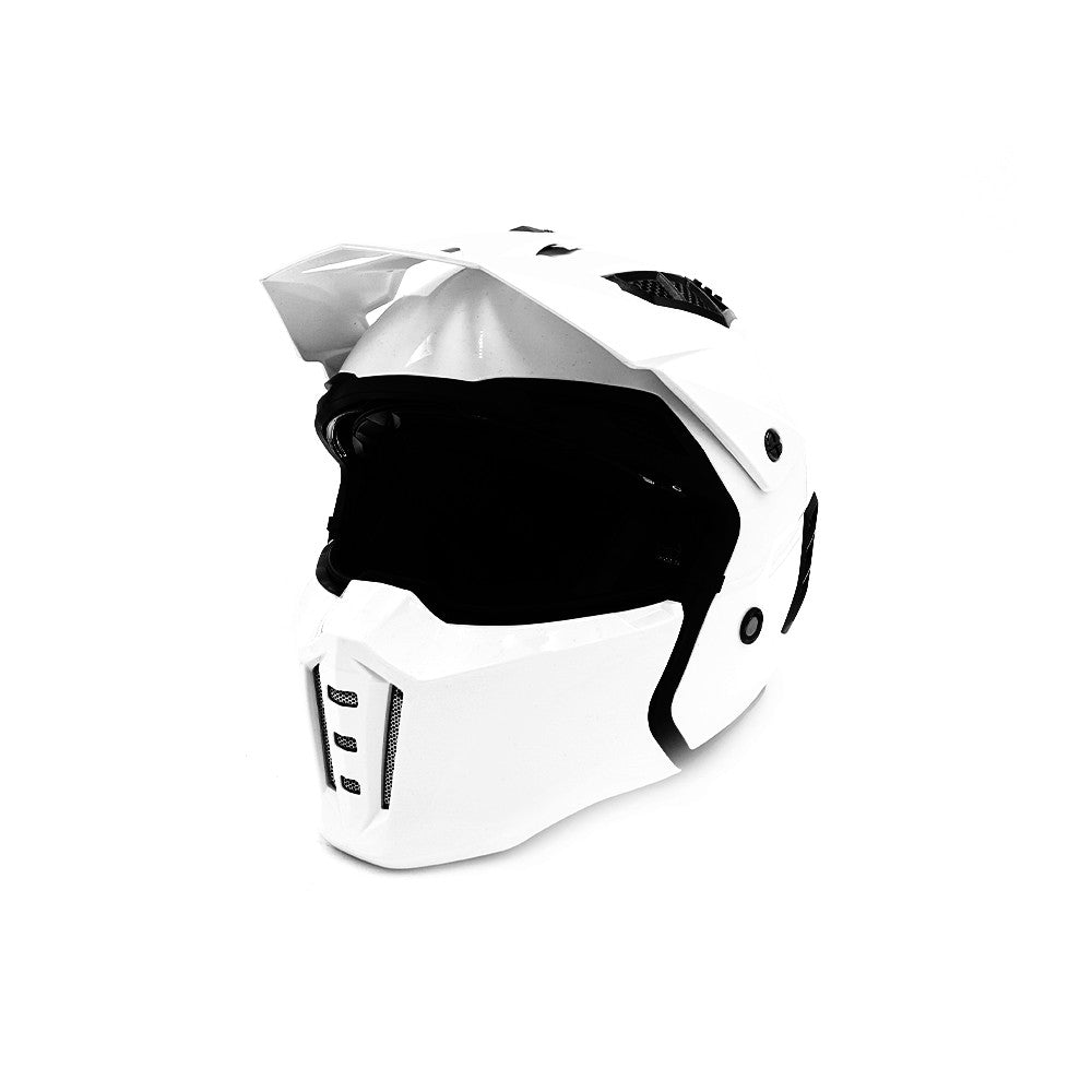 Casque street  Trooper (taille S à XL) - blanc