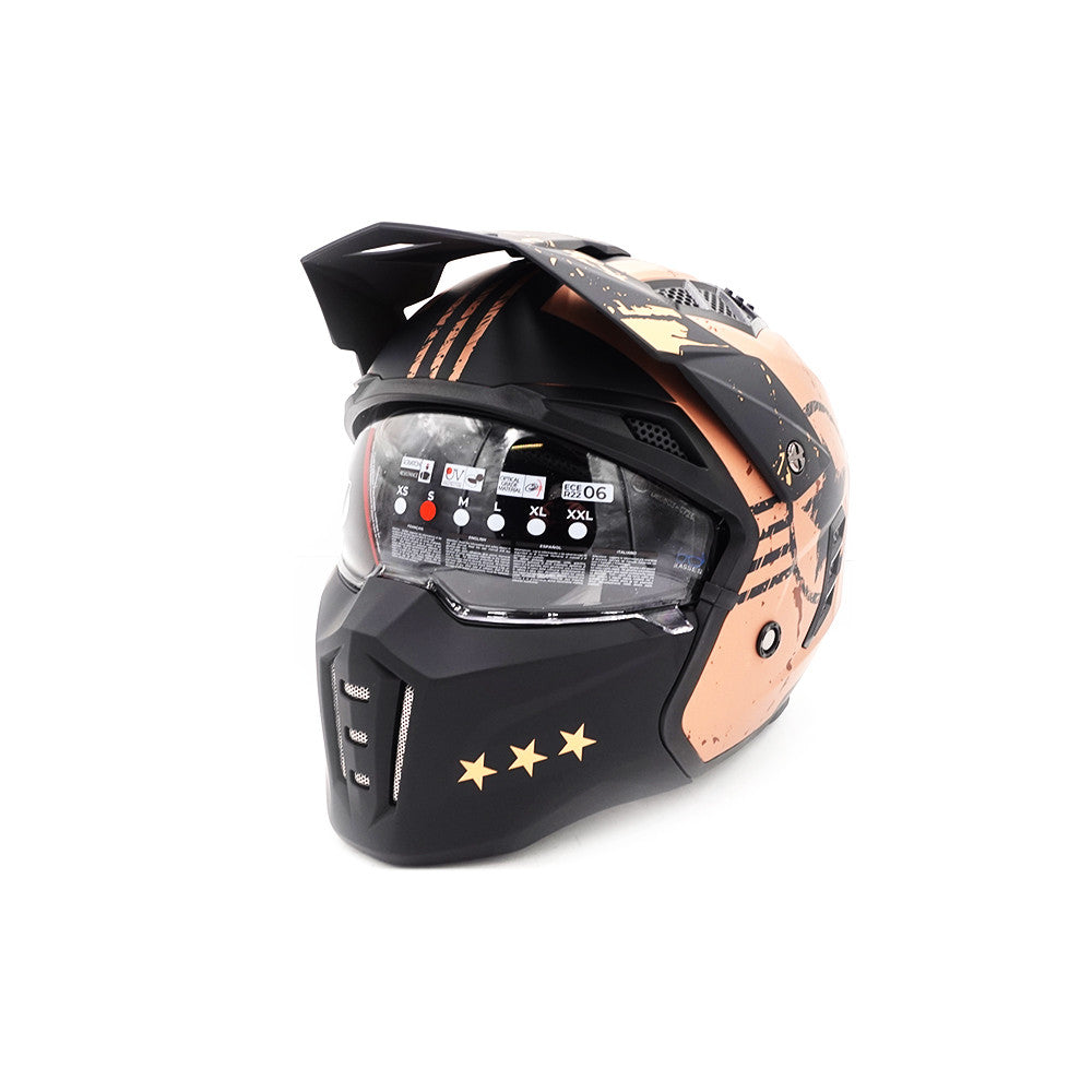 Casque street  Maverick (taille S à  XL) - hero gold
