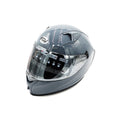Casque intégral  gris (taille S à XL)