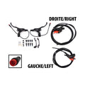 Kit freins hydrauliques 4 pistons connecteur etanche (1x gauche + 1x droite)