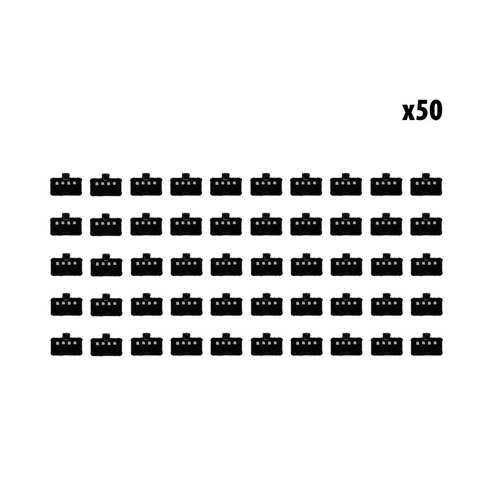 Connecteur SM 4 pins Femelle x50 pcs