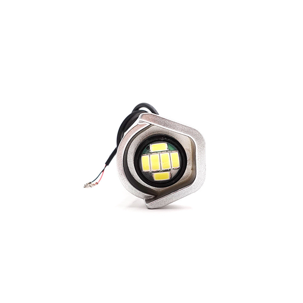 Plastique avant gauche avec LED Blanc Dualtron Togo