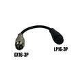 Adaptateur GX16-3P male vers LP16-3P femelle (Dualtron)
