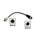 Adaptateur GX16-3P vers GX16-2P Nami