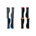 Poignées silicone (4 couleurs : rouge, bleu, noir, jaune) (Rouge)